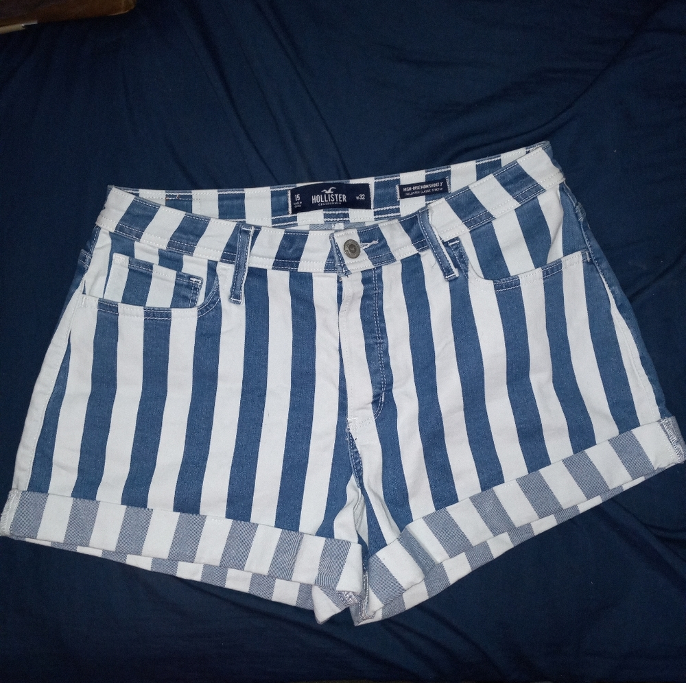 Hollister striped shorts